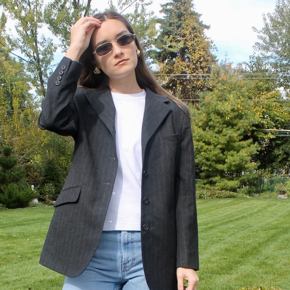 Vintage Ralph Lauren pinstripe blazer - Picture 5 of 5
